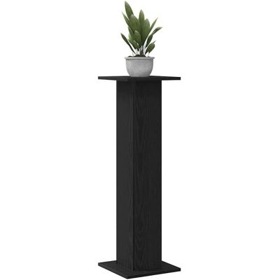 vidaXL Support de plantes - Chêne noir rectangulaire 30x30x95cm vidaXL Support de plantes - Chêne noir rectangulaire 30x30x95cm