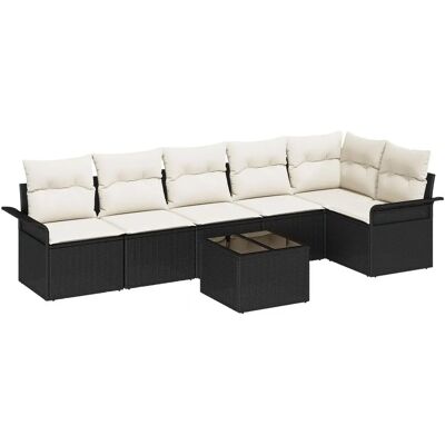 Vidaxl Garten-Sofagarnitur 6 Stück Wetterbeständig Künstlicher Rattan Vidaxl Garten-Sofagarnitur 6 Stück Wetterbeständig Künstlicher Rattan