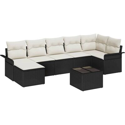 Vidaxl Gartensofa-Set - Modular Sitzgruppe - 8 Teile Vidaxl Gartensofa-Set - Modular Sitzgruppe - 8 Teile