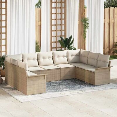Vidaxl Gartensofa-Set - Modulares Outdoor-Mobiliar für Balkon oder Garten Vidaxl Gartensofa-Set - Modulares Outdoor-Mobiliar für Balkon oder Garten