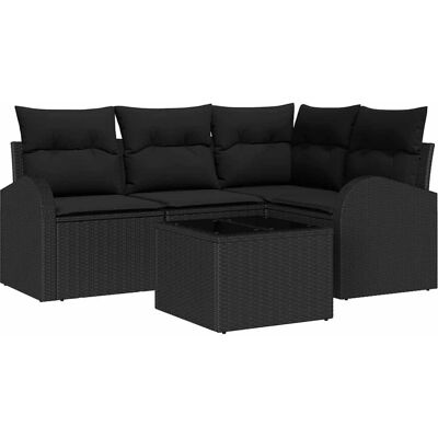 Vidaxl Gartensofa-Set - Modulares Design mit Wetterfesten Kissen Vidaxl Gartensofa-Set - Modulares Design mit Wetterfesten Kissen