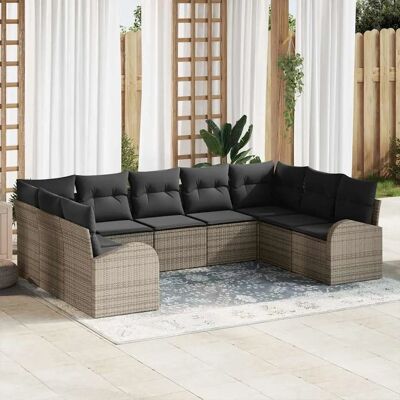 Vidaxl Gartensofagarnitur - Modernes Outdoor-Ecksofa Vidaxl Gartensofagarnitur - Modernes Outdoor-Ecksofa