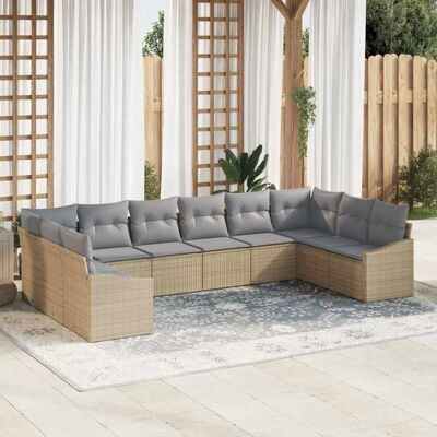 Vidaxl Gartensofagarnitur - Modulares Outdoor-Möbelset Vidaxl Gartensofagarnitur - Modulares Outdoor-Möbelset