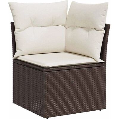 Vdxal Gartensofa-Set 4 Teile Kissen Grau - Gartensofa-Set Vdxal Gartensofa-Set 4 Teile Kissen Grau - Gartensofa-Set