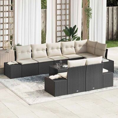 Vidaxl Gartencoupletset - 8-teiliges Rattan-Set Vidaxl Gartencoupletset - 8-teiliges Rattan-Set