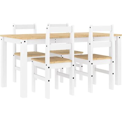 VidaXL 3345181 Eetkamermeubelset VidaXL 3345181 Eetkamermeubelset