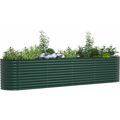 vidaXL Garden Raised Bed Green - Garden Bed vidaXL Garden Raised Bed Green - Garden Bed