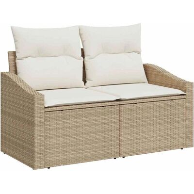 Vidaxl Garden Sofa Set - Weather-Resistant, Modern, 6 Pieces Vidaxl Garden Sofa Set - Weather-Resistant, Modern, 6 Pieces