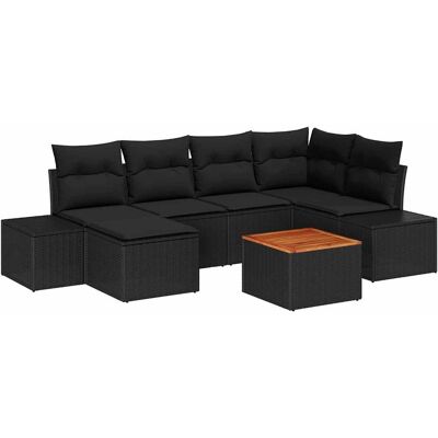 HomeGarden 7-teiliges Outdoor-Sofaset - Wetterbeständiges Modernes Design HomeGarden 7-teiliges Outdoor-Sofaset - Wetterbeständiges Modernes Design