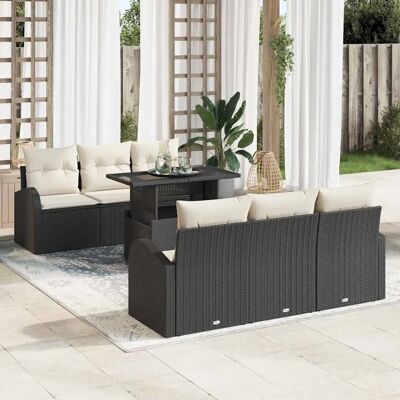 vidaXL Gartensofa-Set 7-tlg - Gartenmöbel vidaXL Gartensofa-Set 7-tlg - Gartenmöbel