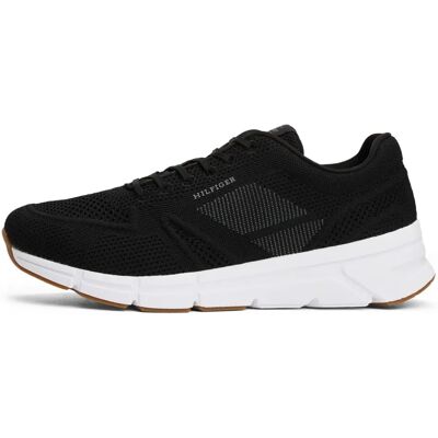 Tommy Hilfiger Hilfiger Monotype Logo Knit Runner Trainers - Trainers Tommy Hilfiger Hilfiger Monotype Logo Knit Runner Trainers - Trainers