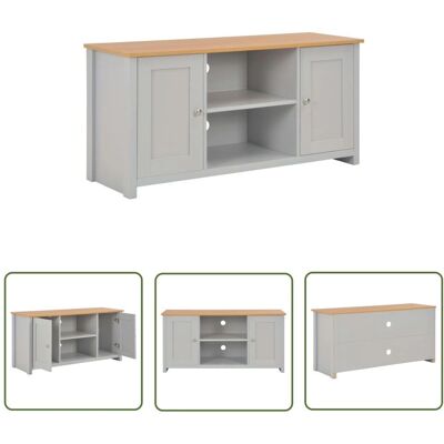 THE LIVING STORE - Porta Tv Grigio 120x39x58 - Szary THE LIVING STORE - Porta Tv Grigio 120x39x58 - Szary