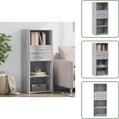 The Living Store - Credenza Sonoma 50x42.5x124 - Sideboard The Living Store - Credenza Sonoma 50x42.5x124 - Sideboard