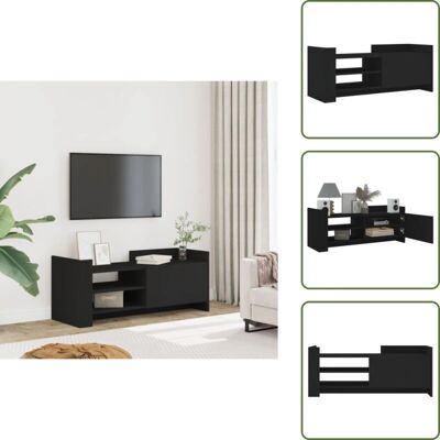 THE LIVING STORE - Mobile Porta Tv Nero 100x35x40 - Stojak TV THE LIVING STORE - Mobile Porta Tv Nero 100x35x40 - Stojak TV