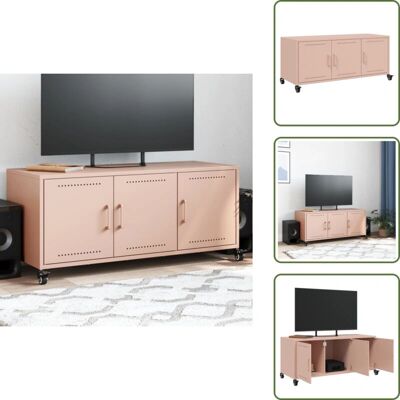 THE LIVING STORE - Mobile Tv - Różowy - Stojak TV THE LIVING STORE - Mobile Tv - Różowy - Stojak TV