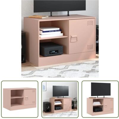 THE LIVING STORE - Mobile TV - Czerwony - 67x39x44 cm - Stolik TV THE LIVING STORE - Mobile TV - Czerwony - 67x39x44 cm - Stolik TV