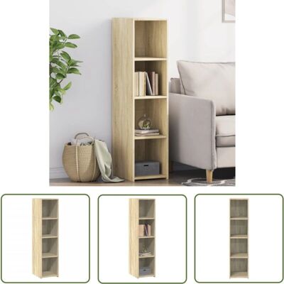 THE LIVING STORE - Rovere Sonoma - Sklejka - Credenza THE LIVING STORE - Rovere Sonoma - Sklejka - Credenza