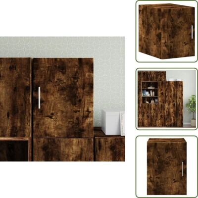 THE LIVING STORE - Mobile A Parete Rovere Fumo THE LIVING STORE - Mobile A Parete Rovere Fumo