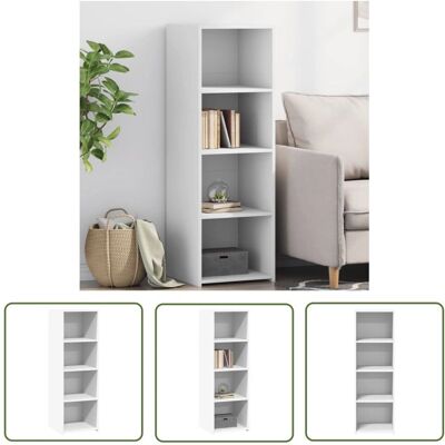 THE LIVING STORE Credenza Bianca 40x41x124 - Cabinet THE LIVING STORE Credenza Bianca 40x41x124 - Cabinet