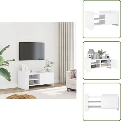 THE LIVING STORE - Mobile Porta Tv - Białe - TV Stand THE LIVING STORE - Mobile Porta Tv - Białe - TV Stand