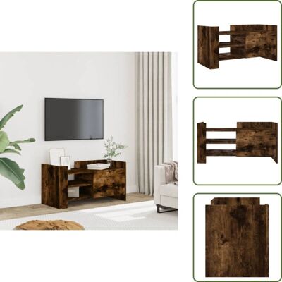THE LIVING STORE - Mobile Porta Tv Rovere Fumo - TV Stand THE LIVING STORE - Mobile Porta Tv Rovere Fumo - TV Stand