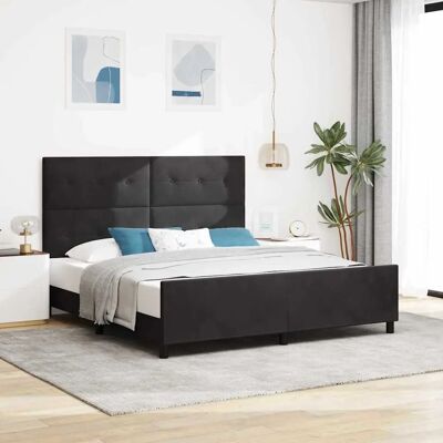 Vidaxl Samtbetttbett 180x200 cm - Bett Vidaxl Samtbetttbett 180x200 cm - Bett