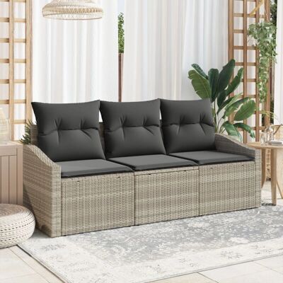 Zestaw Sofa Ogrodowego Vidaxl - Nowoczesny, Odporność na warunki atmosferyczne, Wygodny Zestaw Sofa Ogrodowego Vidaxl - Nowoczesny, Odporność na warunki atmosferyczne, Wygodny