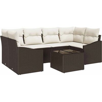 Marke Modell - Gartentisch-Set - 7 Teile Marke Modell - Gartentisch-Set - 7 Teile