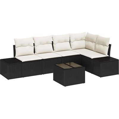 Vidaxl Gartensofaset - 5-teiliges Modularmöbelset für Außen Vidaxl Gartensofaset - 5-teiliges Modularmöbelset für Außen