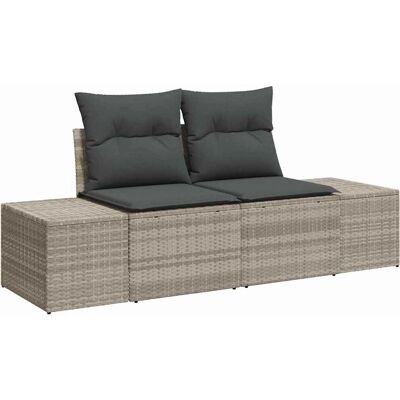 VIDAXL Garden Sofa Set 6 pcs with Cushions - Garden Sofa Set VIDAXL Garden Sofa Set 6 pcs with Cushions - Garden Sofa Set