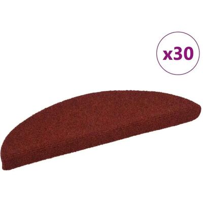 vidaXL Treppenmatten selbstklebend - 30 St. Rot 56x17x3 cm vidaXL Treppenmatten selbstklebend - 30 St. Rot 56x17x3 cm