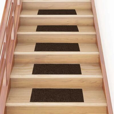 vidaXL Alfombrillas autoadhesivas para escaleras - 30 uds 60x25cm vidaXL Alfombrillas autoadhesivas para escaleras - 30 uds 60x25cm