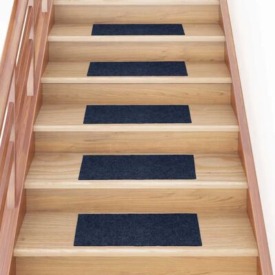 Alfombrillas de escalera autoadhesivas vidaXL - Protector de escaleras Alfombrillas de escalera autoadhesivas vidaXL - Protector de escaleras