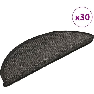 vidaXL Selbstklebende Sisal-Optik Treppenmatten 30 Stück - Treppenart vidaXL Selbstklebende Sisal-Optik Treppenmatten 30 Stück - Treppenart