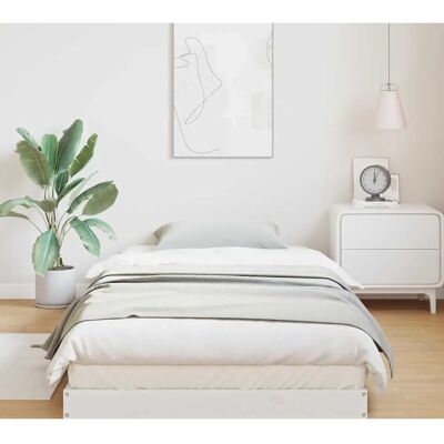 Vidaxl Bedframe van dennenhout - Minimalistisch Modern Ontwerp - Ondersteunt Matras Vidaxl Bedframe van dennenhout - Minimalistisch Modern Ontwerp - Ondersteunt Matras