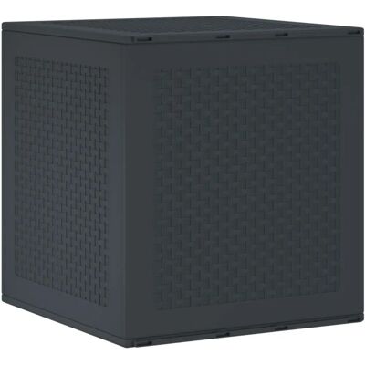 vidaXL Garten Aufbewahrungsbox - 55x53x57 cm Anthrazit - Gartenbox vidaXL Garten Aufbewahrungsbox - 55x53x57 cm Anthrazit - Gartenbox