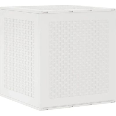 vidaXL Garten Aufbewahrungsbox Weiß 55x53x57 cm PP - Garten Aufbewahrungsbox vidaXL Garten Aufbewahrungsbox Weiß 55x53x57 cm PP - Garten Aufbewahrungsbox