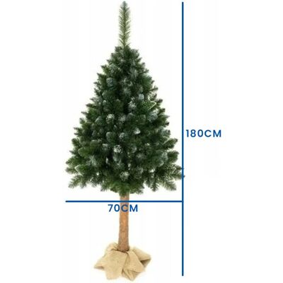 Viking - 180 cm - kunstmatig - sneeuw en glitter - Kerstboom Viking - 180 cm - kunstmatig - sneeuw en glitter - Kerstboom