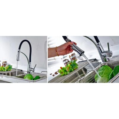 Viking Modern Keukenkraan - Verwijderbare Spray & Ingebouwde Aerator Viking Modern Keukenkraan - Verwijderbare Spray & Ingebouwde Aerator