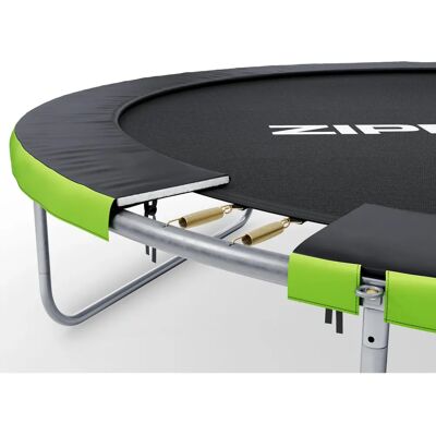 Viking - Zipro 140cm Trampoline - Groen - 125cm Omheining - Trampoline Viking - Zipro 140cm Trampoline - Groen - 125cm Omheining - Trampoline
