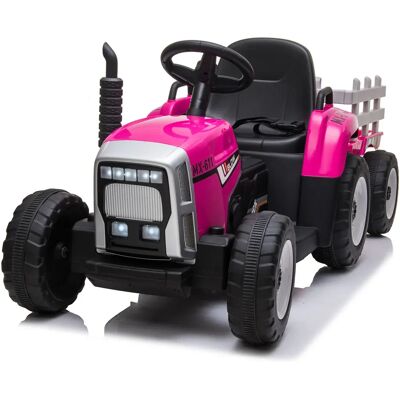 Viking - Electric Tractor - Pink - 30 kg - Ride-on Tractor Viking - Electric Tractor - Pink - 30 kg - Ride-on Tractor