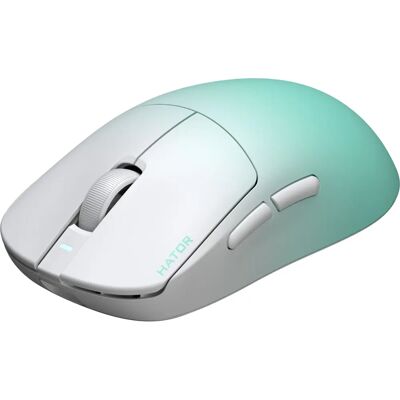 HATOR - Quasar 3 Ultima 8K - Blanc menthe - 30000 DPI - Souris Gaming - Publicité HATOR - Quasar 3 Ultima 8K - Blanc menthe - 30000 DPI - Souris Gaming - Publicité