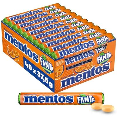 Mentos Fanta Orange (40x37.5g) Mentos Fanta Orange (40x37.5g)
