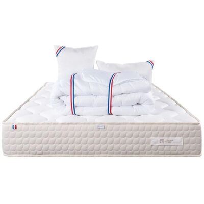 Luxury Literie Matelas en mousse Sublime - Réversible, avec oreillers et couette - Publicité Luxury Literie Matelas en mousse Sublime - Réversible, avec oreillers et couette - Publicité