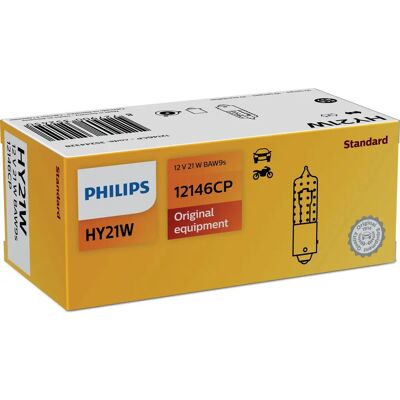 Żarówka samochodowa Philips Vision 12146CP - Halogen, 21W, Żółta Żarówka samochodowa Philips Vision 12146CP - Halogen, 21W, Żółta