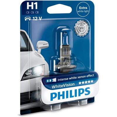 Lâmpada de carro Philips WhiteVision 12258WHVB1 - Halogênio Lâmpada de carro Philips WhiteVision 12258WHVB1 - Halogênio