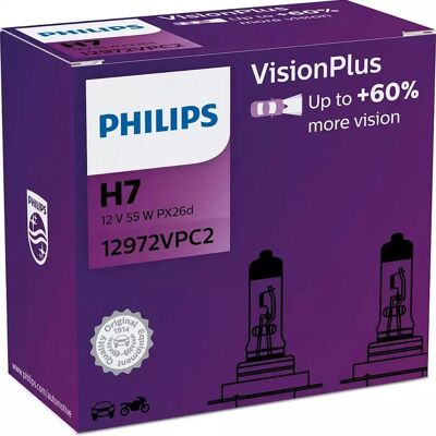 Philips VisionPlus H7 - 12972VPC2 Philips VisionPlus H7 - 12972VPC2