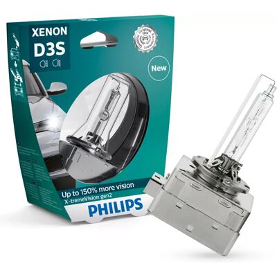 Philips Modelo 42403XV2S1 Lâmpada Xenon D3S - Luz de carro Philips Modelo 42403XV2S1 Lâmpada Xenon D3S - Luz de carro