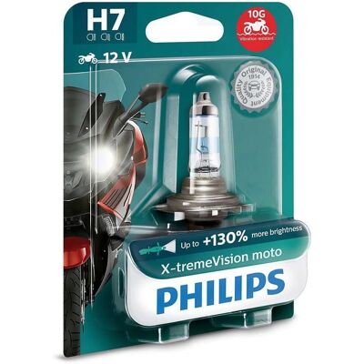 Φανάρι μοτοσυκλέτας Philips - 130% ορατότητα - Υπερ ανθεκτικό Φανάρι μοτοσυκλέτας Philips - 130% ορατότητα - Υπερ ανθεκτικό