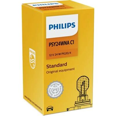 Philips PSY24W 12V Żółta Żarówka Samochodowa - Żarówka Samochodowa Philips PSY24W 12V Żółta Żarówka Samochodowa - Żarówka Samochodowa